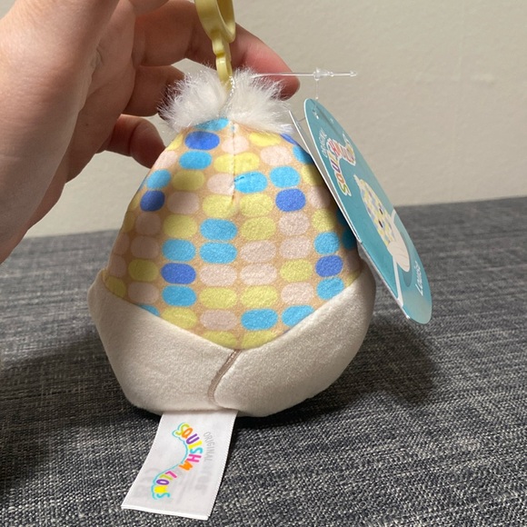 NWT! 3.5” Louise the Corn Cob Squishmallow Clip    squishmallows keychain plush - Picture 2 of 4